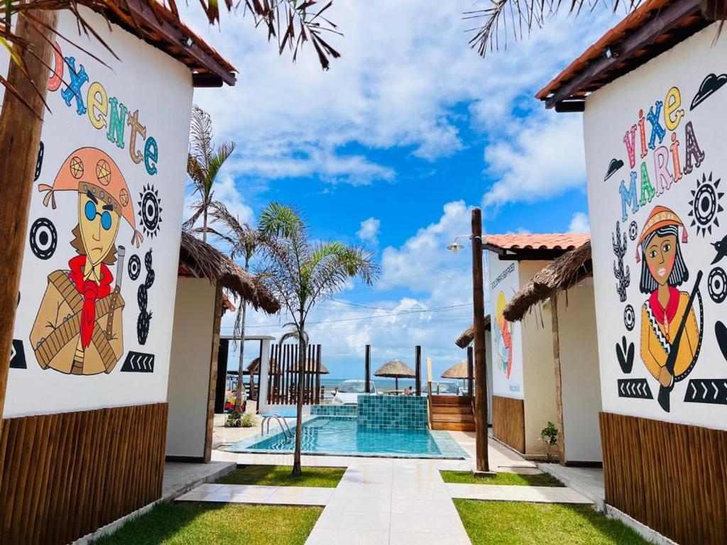 Flats Villas Litoral Sul - Praia Pontal Do Peba - Piacabucu - Al 외부 사진